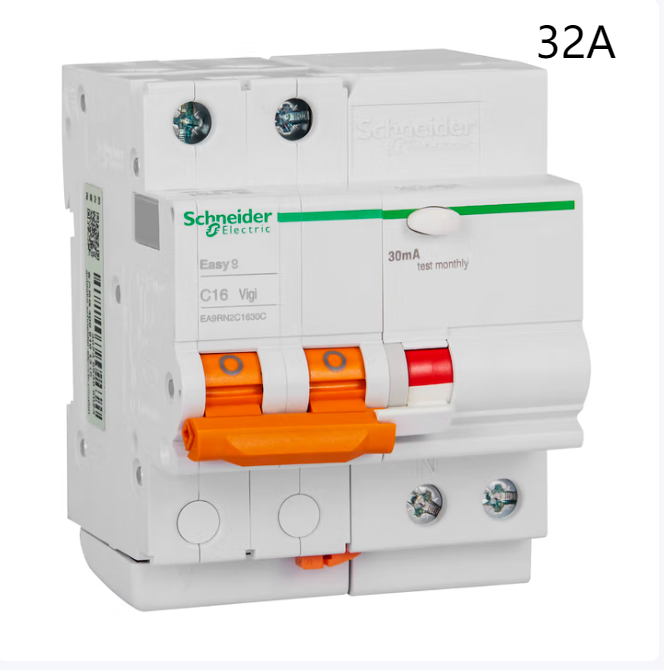 空气开关/施耐德EA9R/2P漏电保护断路器
