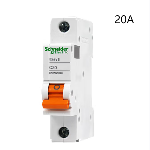 施耐德空气开关/1P单进单出单极