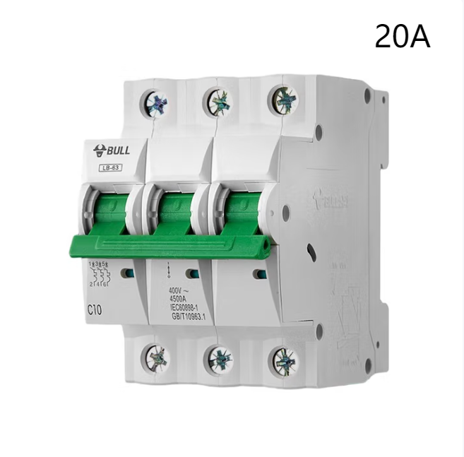 空气开关/公牛断路器/3P双极小型断路器