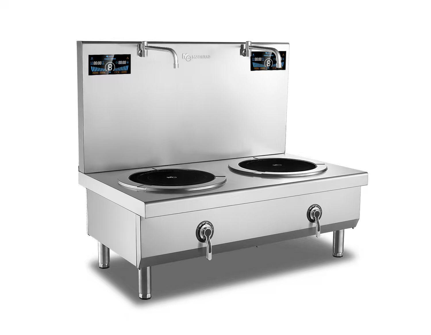 双眼电磁低汤灶