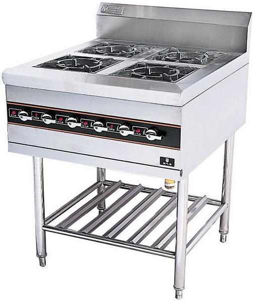 燃气四头煲仔炉