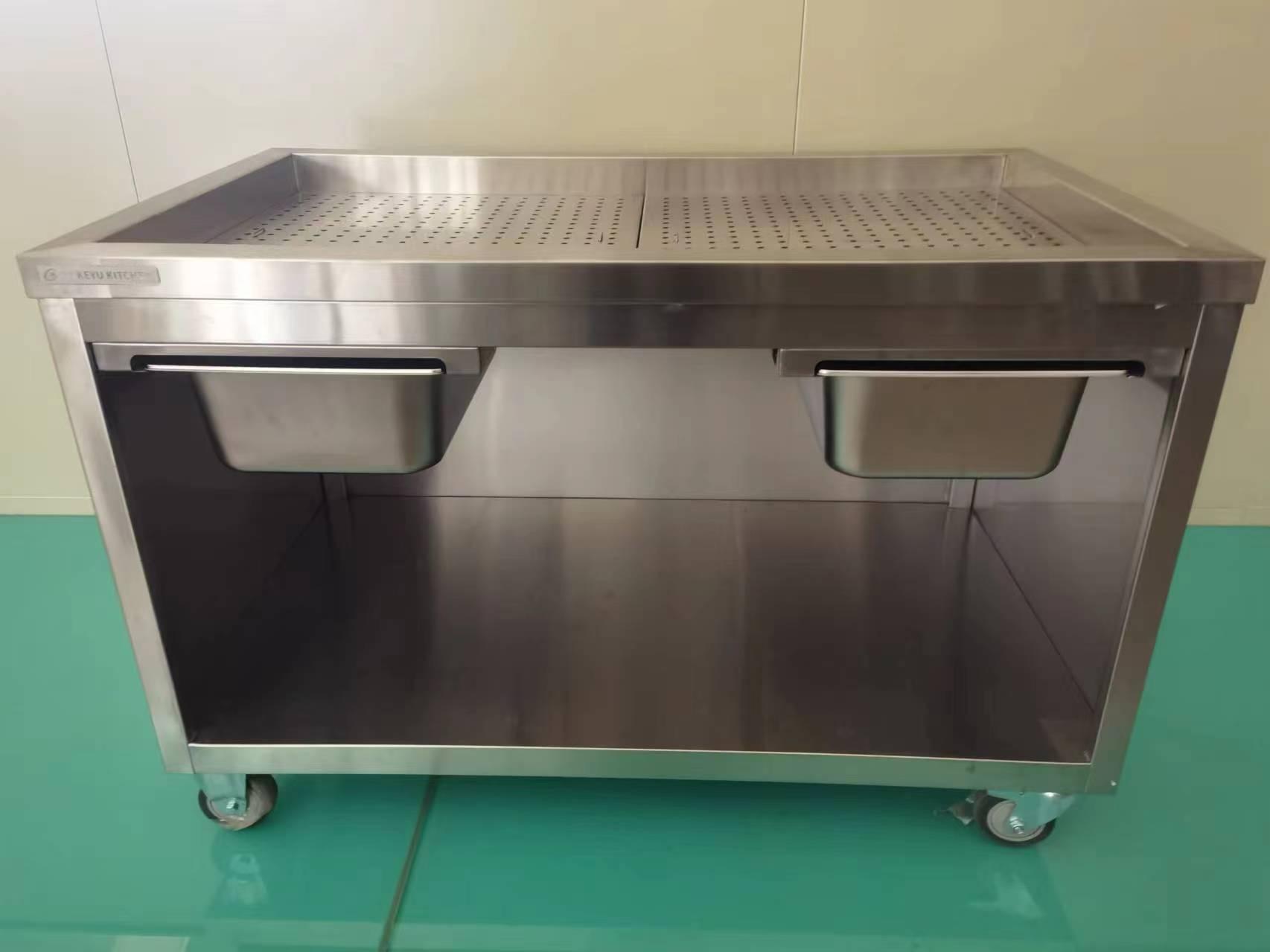 抽屉式沥水打汤台