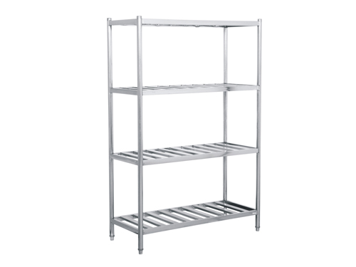 四层格栅货架