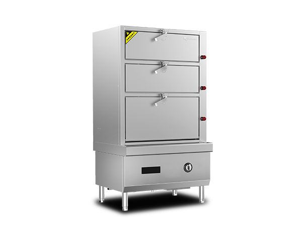 电磁三门海鲜蒸柜