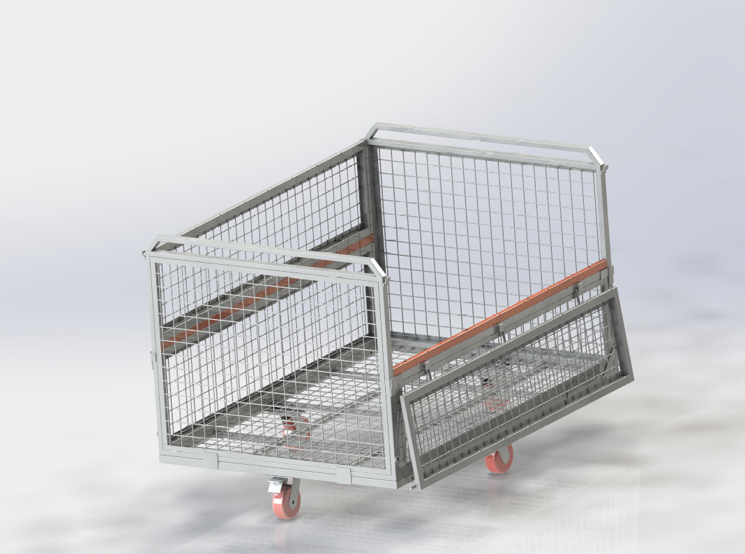 新操作用具——网片手推车